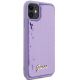4. Guess Sequin Script Metal case for iPhone 11 / Xr - purple