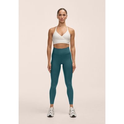 3. CASALL Women's Graphic High Waist Tights Training Leggings, Green