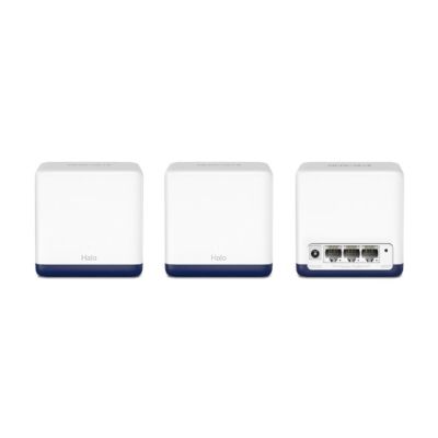 9. Mercusys Halo H50G (3-pack) Dual-band (2.4 GHz/5 GHz) Wi-Fi 5 (802.11ac) White Indoor
