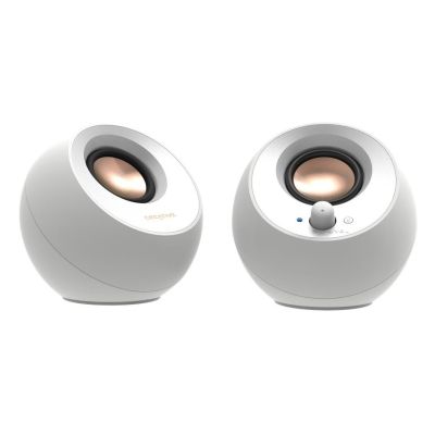 4. Creative Labs Pebble V3 White Wired and Wireless 10W