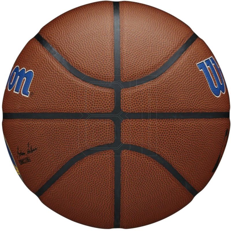 5. Ball Wilson Team Alliance Golden State Warriors Ball WTB3100XBGOL