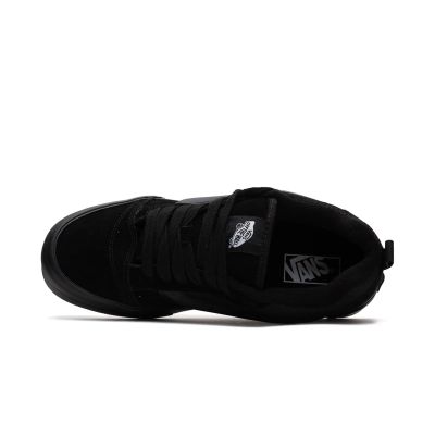 Vans Knu Skool Black Men's Shoes Suede Off The Wall Black (VN0009QCBKA)
