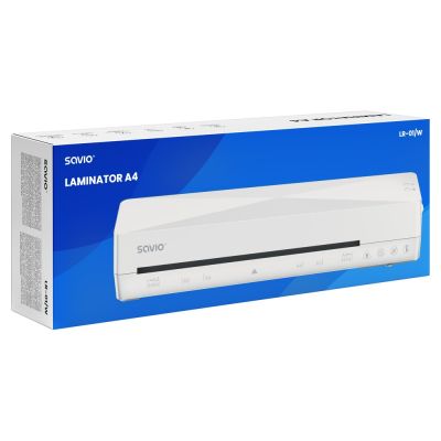 3. SAVIO LAMINATOR A4 WHITE LR-01/W