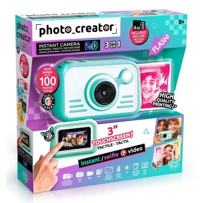 PHOTO CREATOR Instant camera with color photo paper