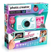 PHOTO CREATOR Instant camera with color photo paper