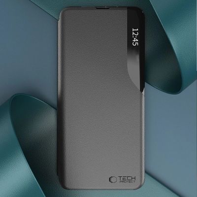 4. Tech-Protect Smart View Case for Samsung Galaxy A56 5G - Black