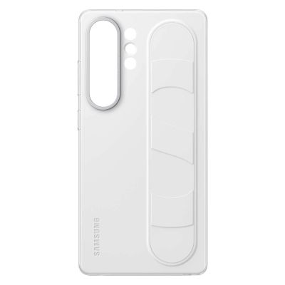 5. Samsung Standing Grip Case EF-GS938CWEGWW Silicone Case with Holder / Stand for Samsung Galaxy S25 Ultra - White