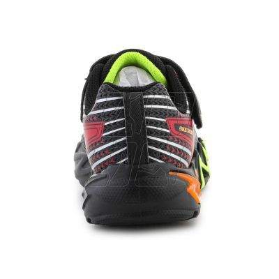 4. Skechers S-Lights Flex-Glow Bolt Jr 400138L-BKRD shoes