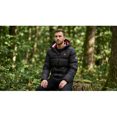 6. Men’s parka Geographical Norway ANCELO BLACK DB MEN 001 (WY4478H/GN-BLACK)