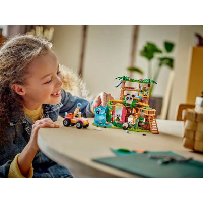 9. LEGO FRIENDS 42648 PANDA SANCTUARY ANIMAL CARE