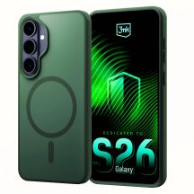 3mk Smoke MagCase for Samsung Galaxy S26 - green