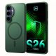 3mk Smoke MagCase for Samsung Galaxy S26 - green
