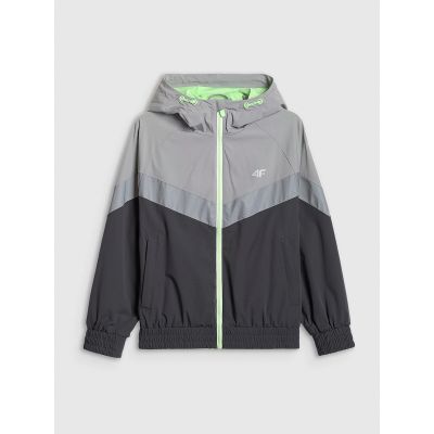8. Boys' transition jacket 4F 4FJRSS26TJACM337-22S