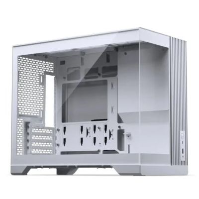 PHANTEKS XT V3 PC-Gehäuse, Mini-Gehäuse, mATX, Tempered Glass - inklusive 3x 120-mm-Lüfter, weiß