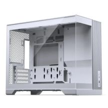 PHANTEKS XT V3 PC-Gehäuse, Mini-Gehäuse, mATX, Tempered Glass - inklusive 3x 120-mm-Lüfter, weiß
