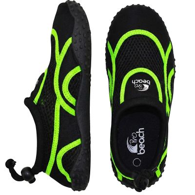 15. JUNIOR WATER SHOES BLACK/GREEN XQMAX S.30