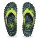 11. Gumbies Islander Flip-Flops Lime Hibiscus GU-FFISL148