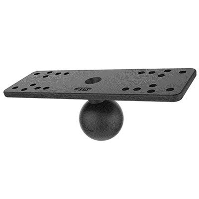 RAM MOUNT universal base with ball, for echo sounder, RAM-111BU