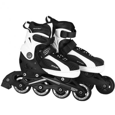 2. Spokey Ori Bk/Wh Jr inline skates 926986-926987-926988