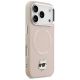 4. Karl Lagerfeld Choupette Pin MagSafe Case for iPhone 17 Pro Max - Pink