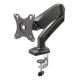 5. Deltaco ARM-534 Monitor Holder/Stand 68.6 cm (27") Desk Black