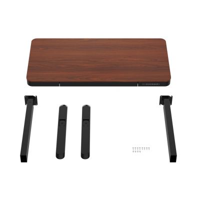 10. Urevo U1 Smart Walkingpad Treadmill + TUCKANO Electrically Adjustable Desk Black/Walnut