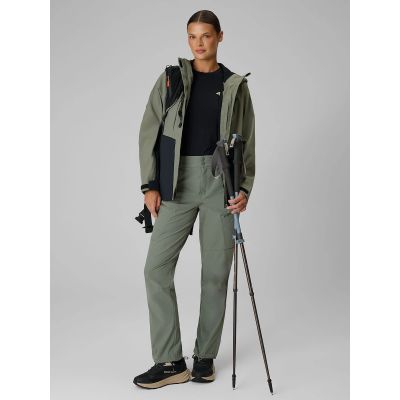 Women's quick-drying trekking trousers 4F 4FRAW26TFTRF1606-43S