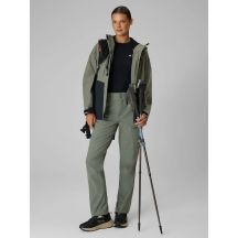 Women's quick-drying trekking trousers 4F 4FRAW26TFTRF1606-43S