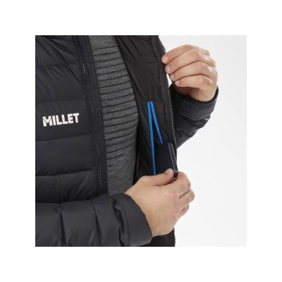 10. MILLET M Kamet Down Hoodie Jacket Black