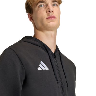 10. Men's adidas Entrada 26 FZ Hoody Black KF5945