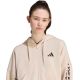4. Women's adidas Seasonal Essentials Animal Print 3-Stripes Full-Zip Hooded Sweatshirt Beige KH1547