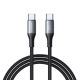 Joyroom S-A28 Flash Series 60W USB-C - USB-C cable 1m - black