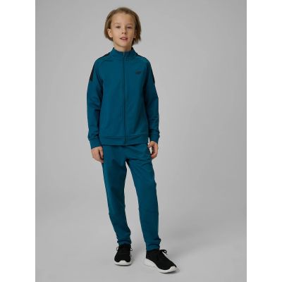 3. Regular sports sweatshirt without hood for boys 4F 4FJRSS26TFSWM0991-46S
