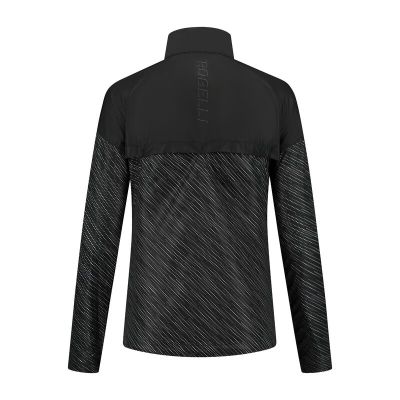 2. Rogelli ESSENTIAL HIVIS jacket black XS