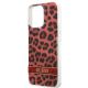 6. Guess GUHCP13LHSLEOR iPhone 13 Pro / 13 6.1" red/red hardcase Leopard