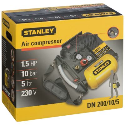 3. Oil-free compressor 230V 1.5 HP 5L STANLEY