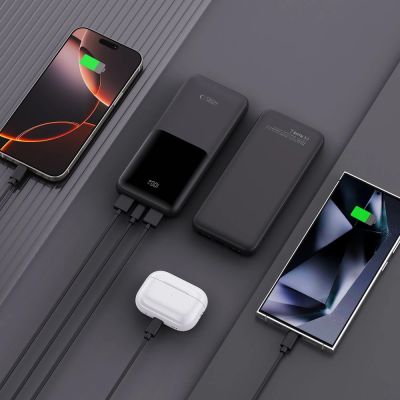 5. Powerbank Tech-Protect PB01 10000mAh 22.5W - black