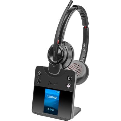 5. POLY Savi 8420 Office Stereo Headset Microsoft Teams Certified DECT 1880-1900 MHz