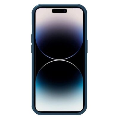 4. Nillkin Super Frosted Shield Pro case for iPhone 14 Pro Max back cover blue
