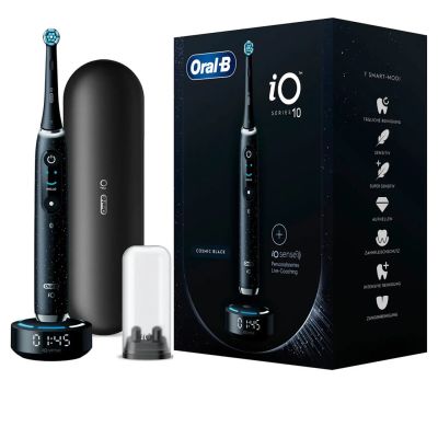 17. Oral-B iO Series 10 Cosmic Black Toothbrush