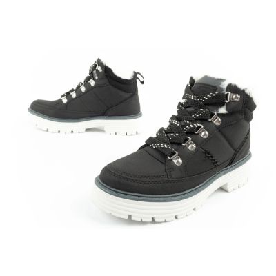 8. O'neill winter boots women's hiking boots ankle boots fashionable black white