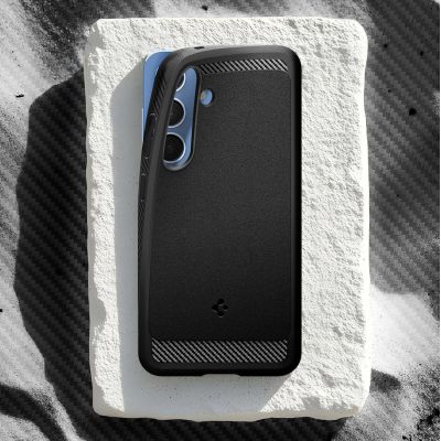 Spigen Rugged Armor Mag MagSafe Case for Samsung Galaxy S25 - Matte Black