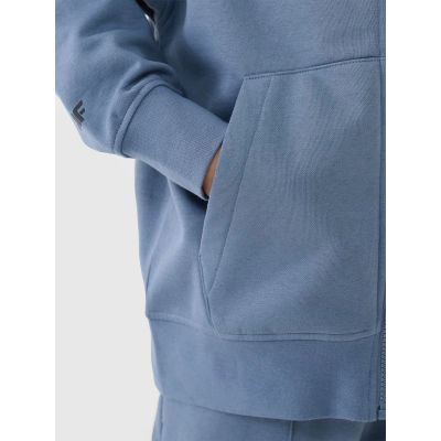 5. Boy's zip-up sweatshirt with hood 4F 4FJRSS25TSWSM2042-32S