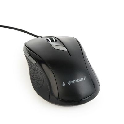 3. GEMBIRD MUS-6B-01 mouse (optical; 1600 DPI; black)