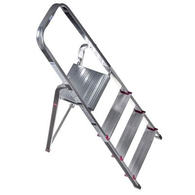6. CORDA Aluminum Household Ladder 4 Steps 000705 KRAUSE