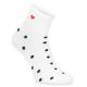 7. Filippo SD-AN09 women's high white socks