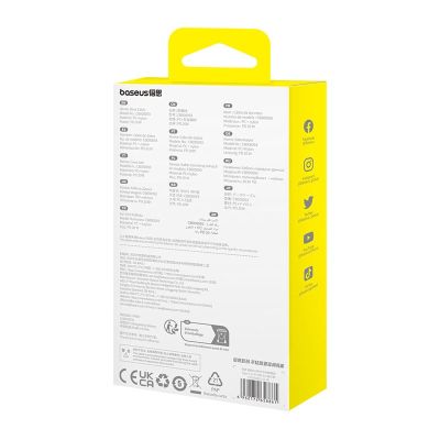 6. Baseus Gem USB C-IP Cable 20W 1m (Purple)