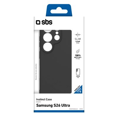 2. SBS Instinct Case for Samsung Galaxy S26 Ultra - Black