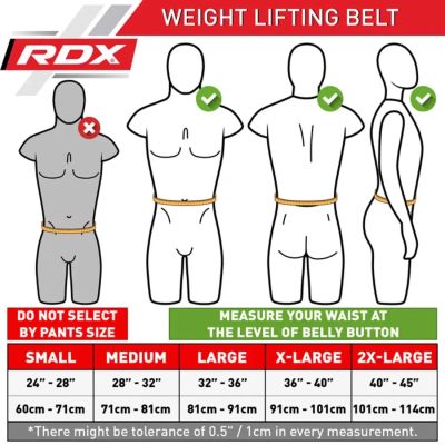 12. 4" GOLD LEATHER BODYBUILDING BELT FOR EXERCISES - RDX S