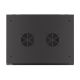 9. WALL-HUNG RACK CABINET 19" 4U 600X450 BLACK PERFORATED DOOR LANBERG (FLAT PACK)